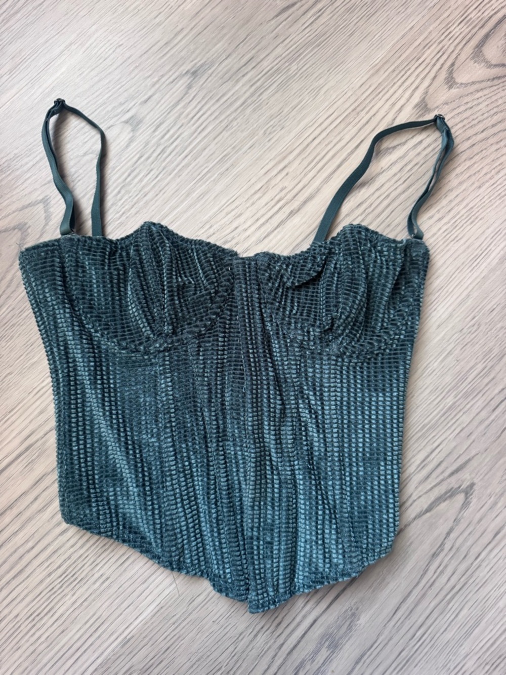 URBAN OUTFITTERS Textured Corset Top